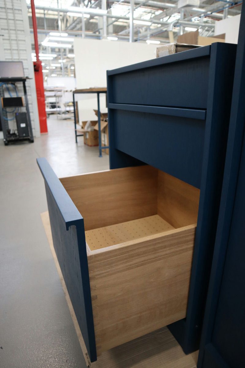 Solid wood drawers