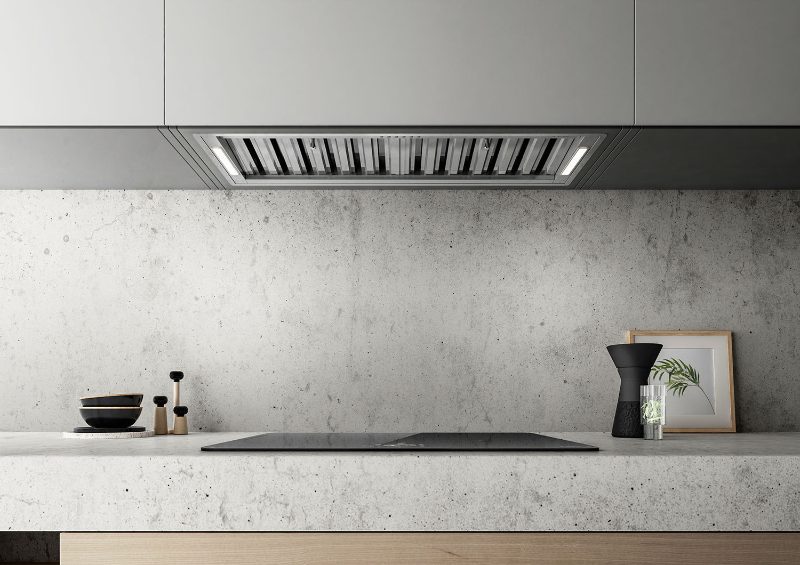 Integrated range hood