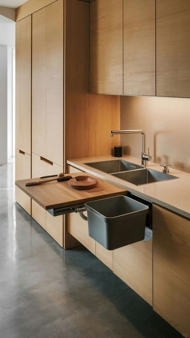 Pullout cutting board