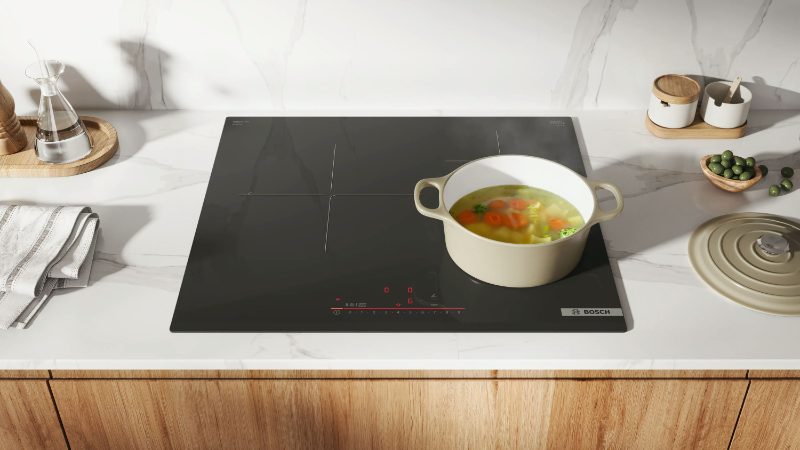 Induction cooktop