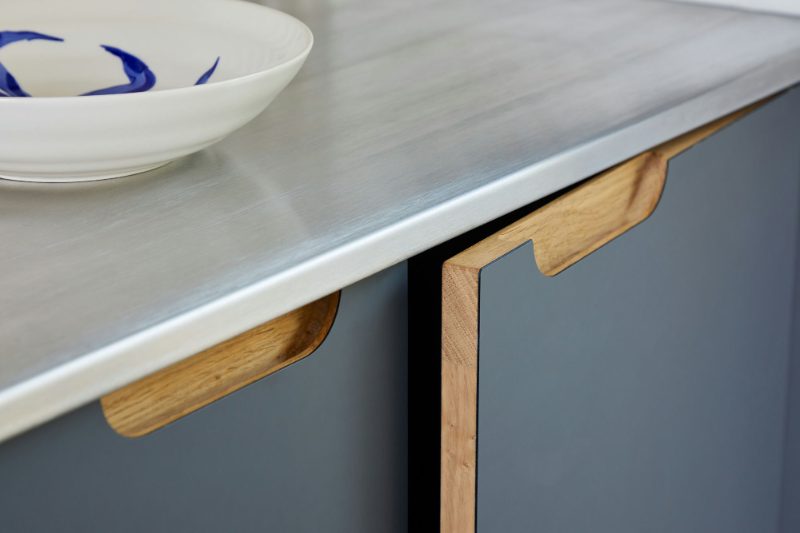 Stainless steel countertop