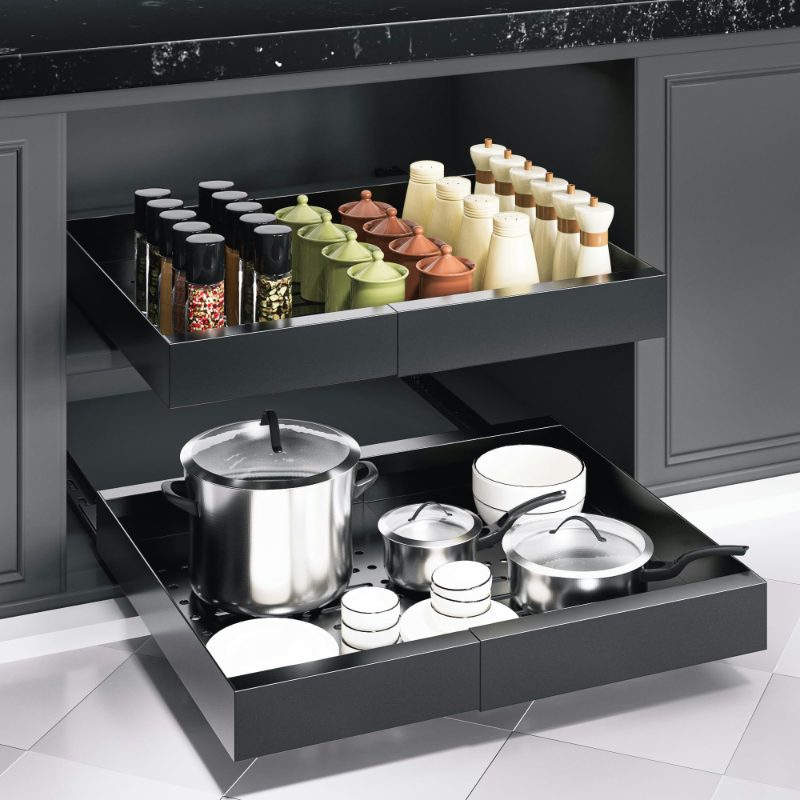 Metal drawers