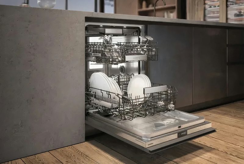 Panel-ready dishwasher