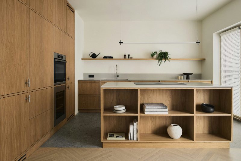 Island book shelf