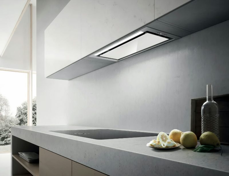 Integrated range hood