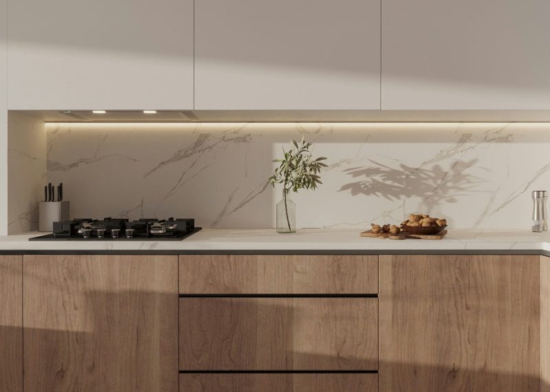 Integrated range hood