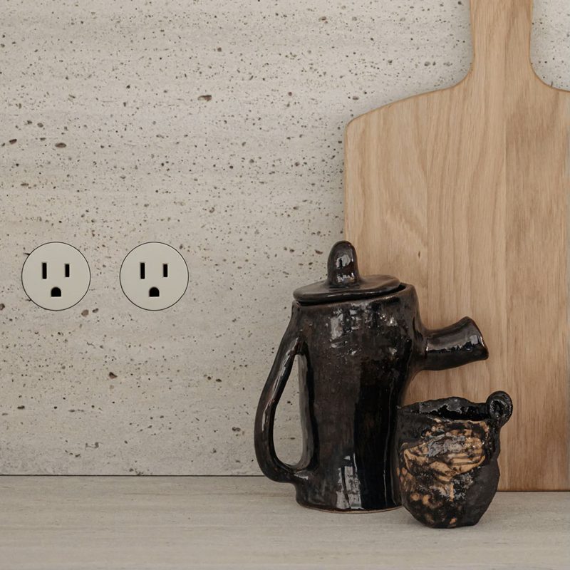 Outlets in the kitchen design