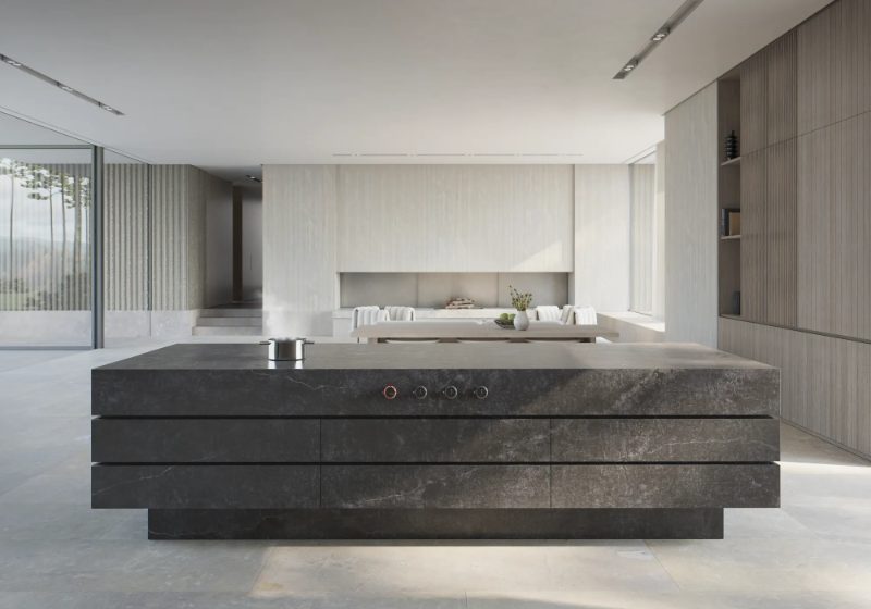 Gaggenau countertop-integrated burners