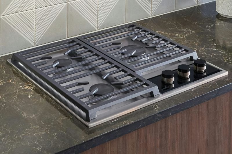 Wolf gas cooktop