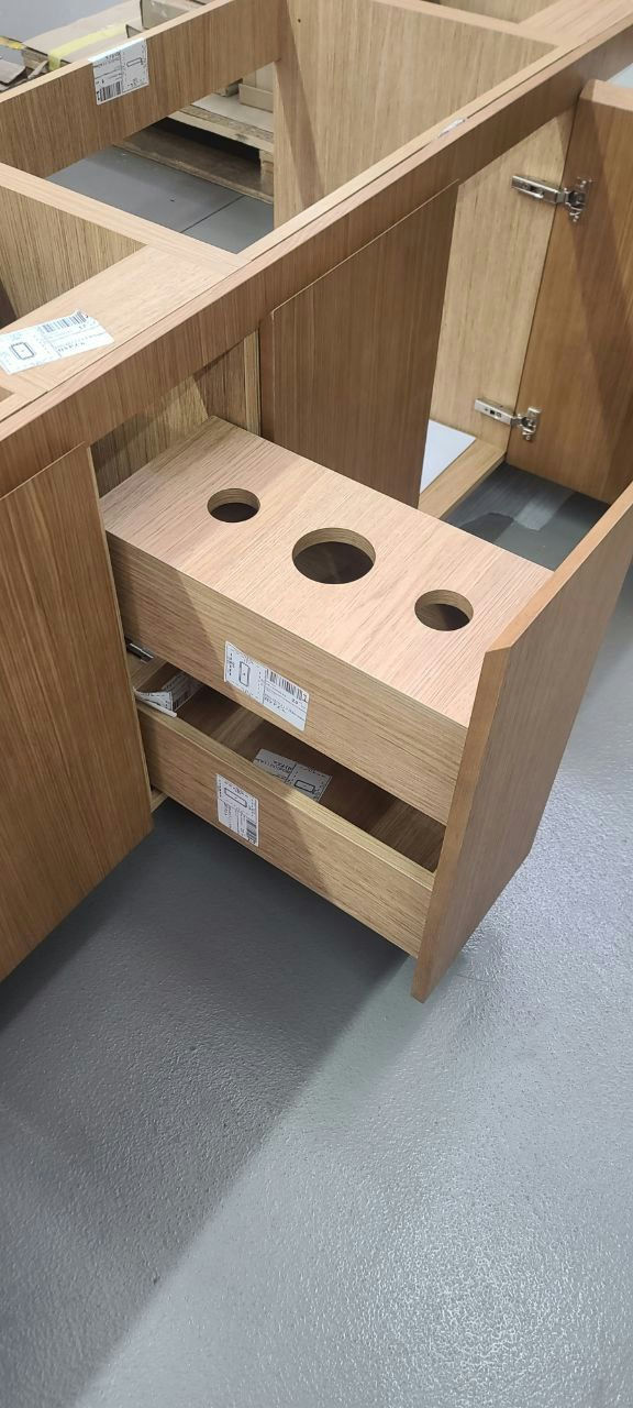 Wood laminate drawer