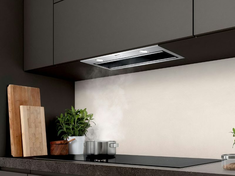 Integrated range hood