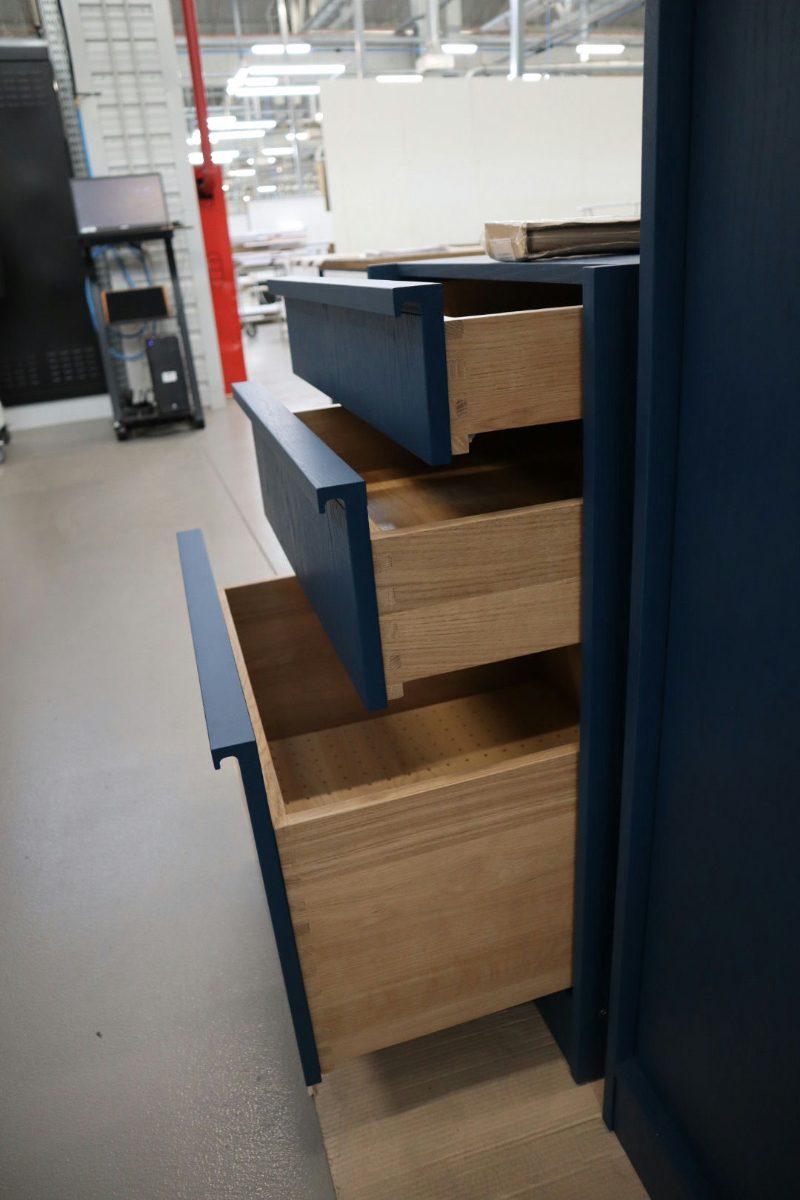 Solid wood drawers