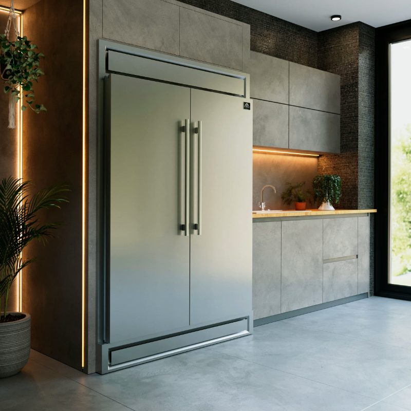 Freestanding refrigerator