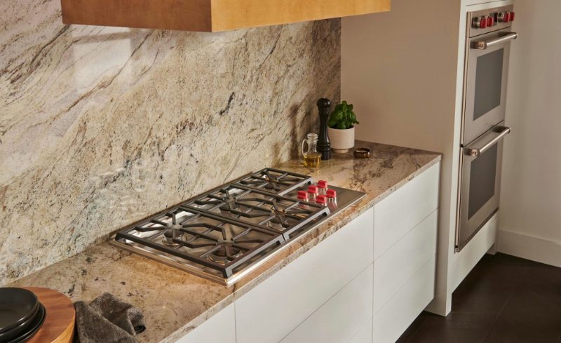 Wolf gas cooktop
