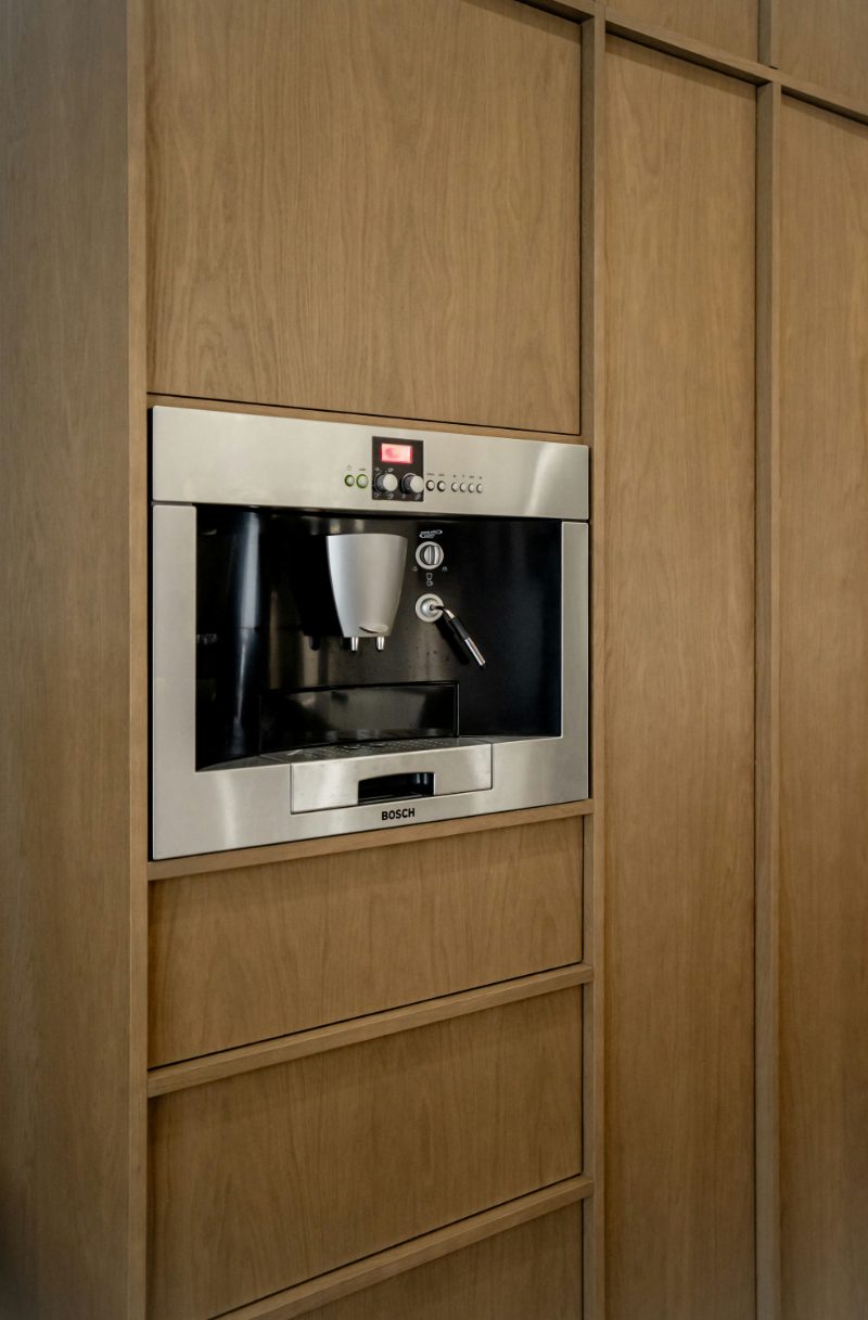 Built-in coffee machine