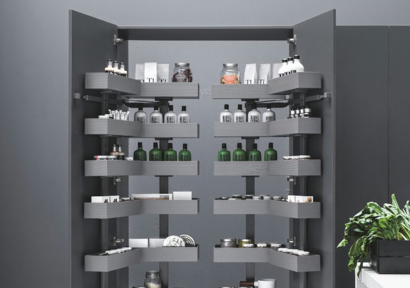 Swing out pantry