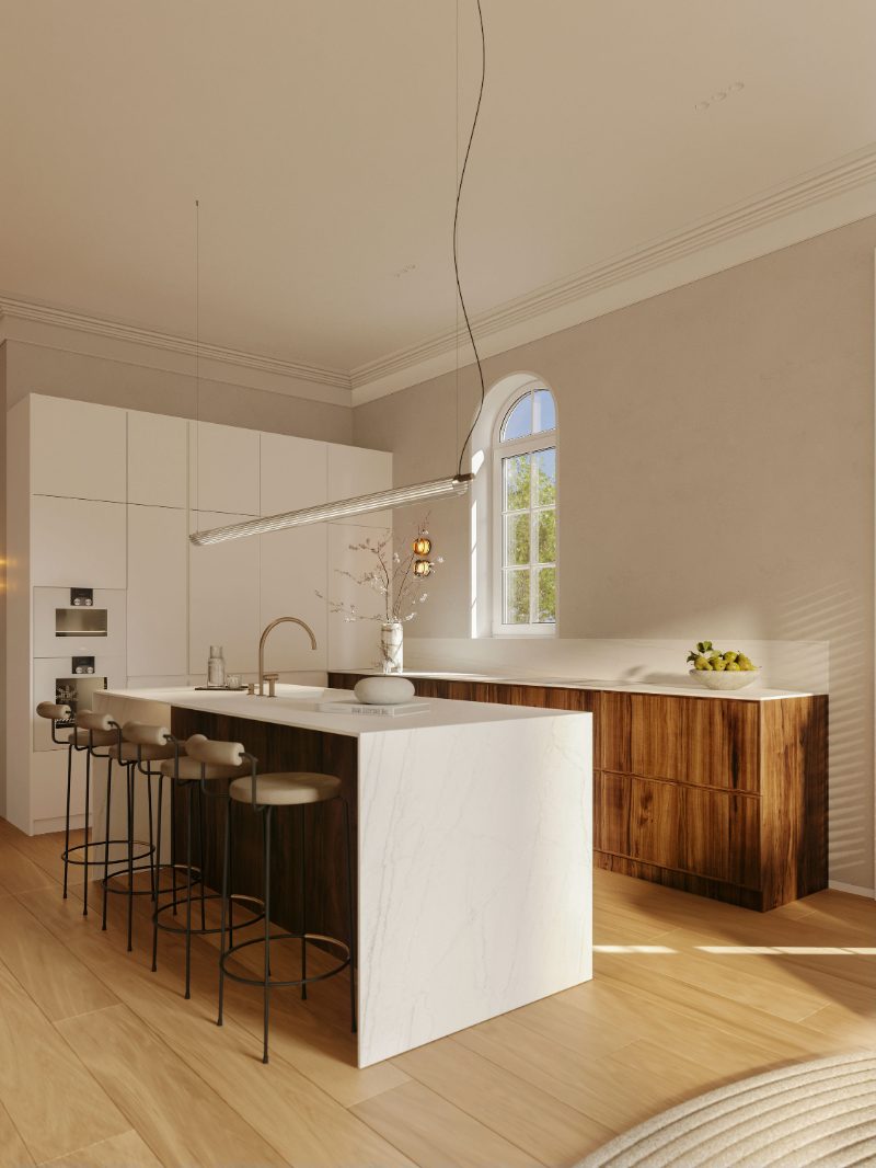 Evoke slim shaker kitchen