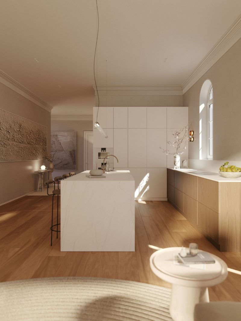 Evoke slim shaker kitchen
