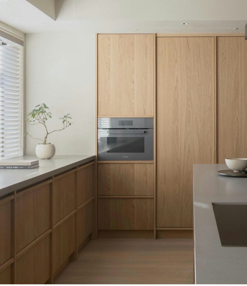 Ash oak kitchen