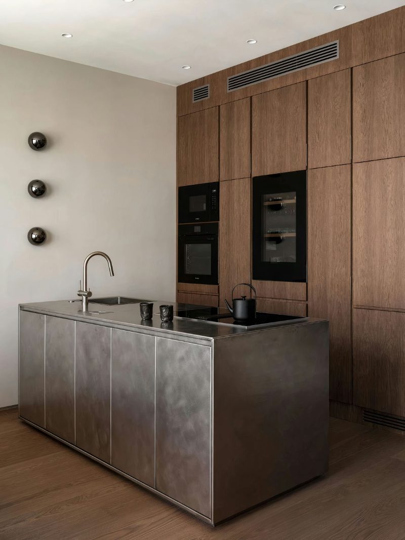 Stainless steel kitchen