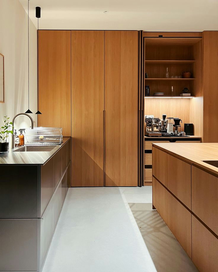 Stainless steel kitchen