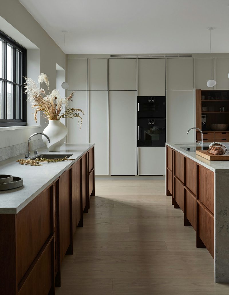 White Japandi Kitchen