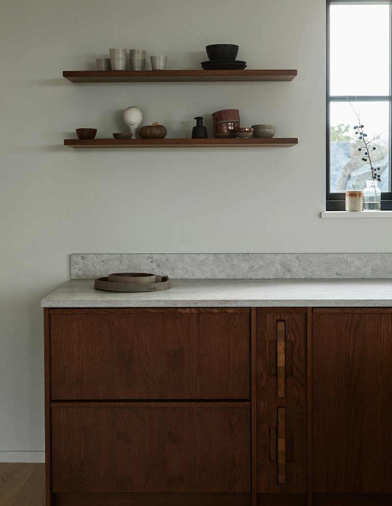 White Japandi Kitchen