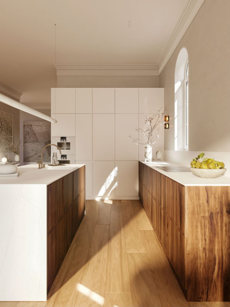 Evoke slim shaker kitchen