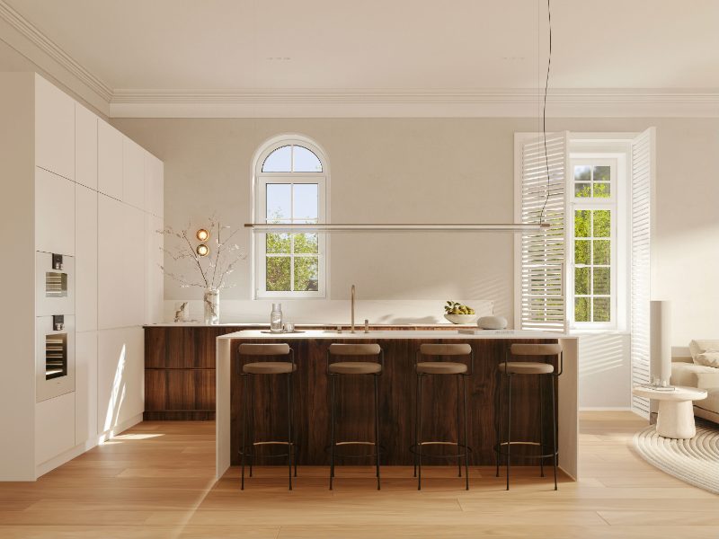 Evoke slim shaker kitchen