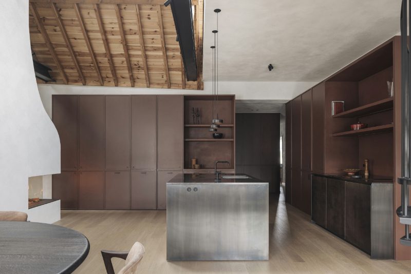 Stainless steel kitchen