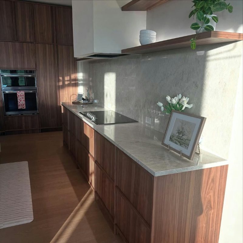 Nebraska walnut kitchen