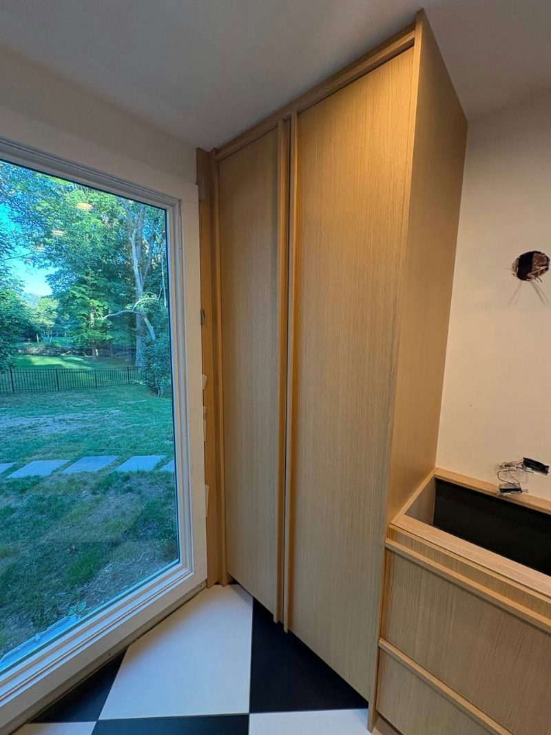 Light oak kitchen