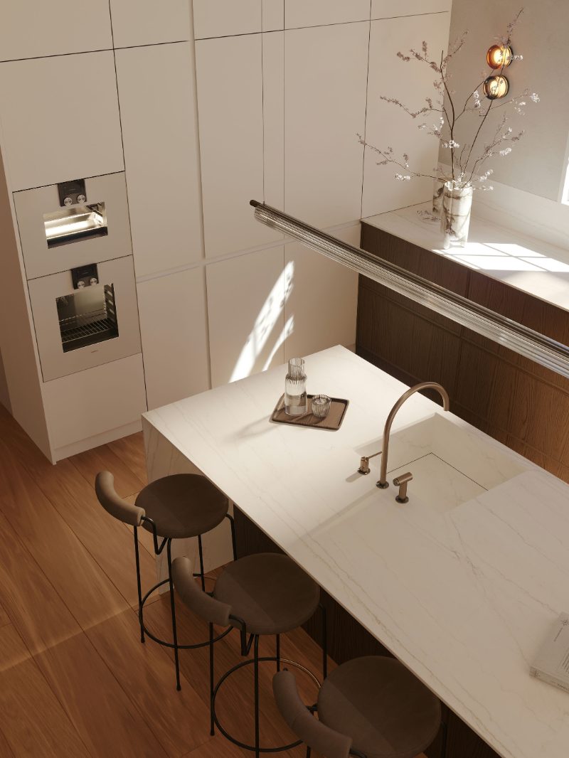 Evoke slim shaker kitchen