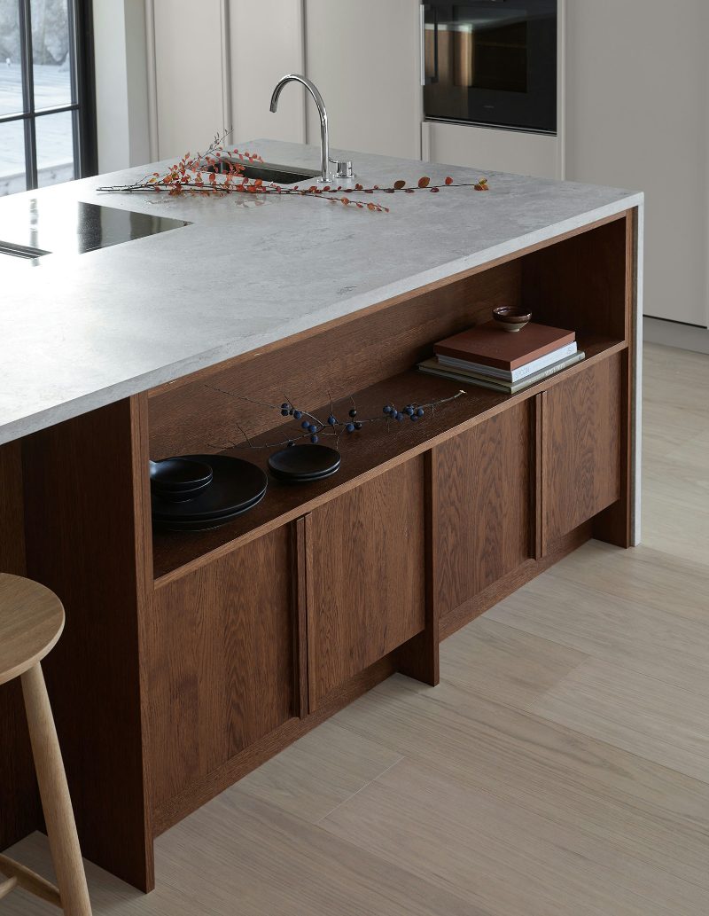 White Japandi Kitchen