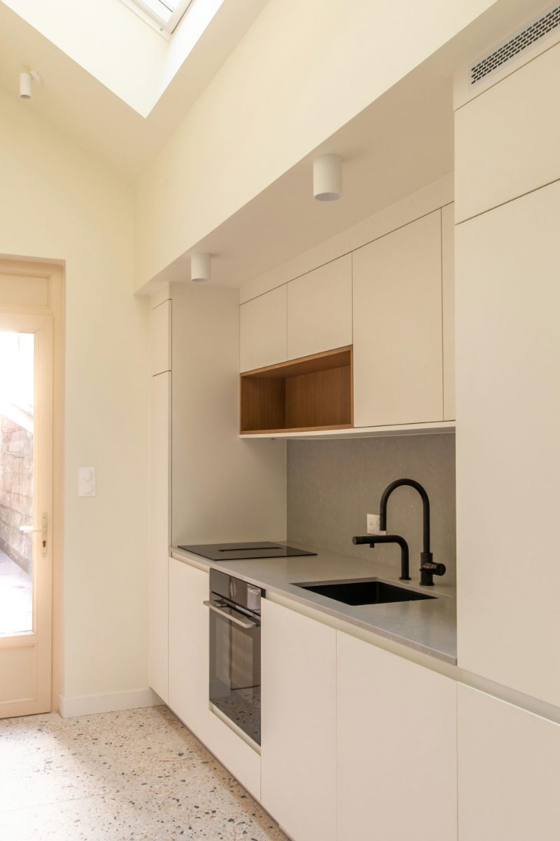Minimalist Kitchen In the Loire Valley