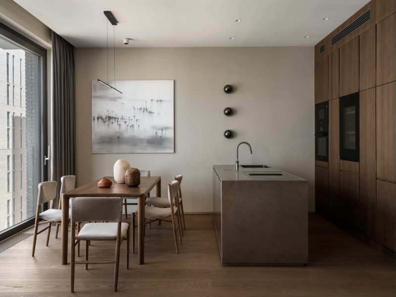 Stainless steel kitchen