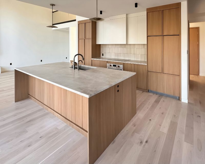 Natural Oak Japandi kitchen