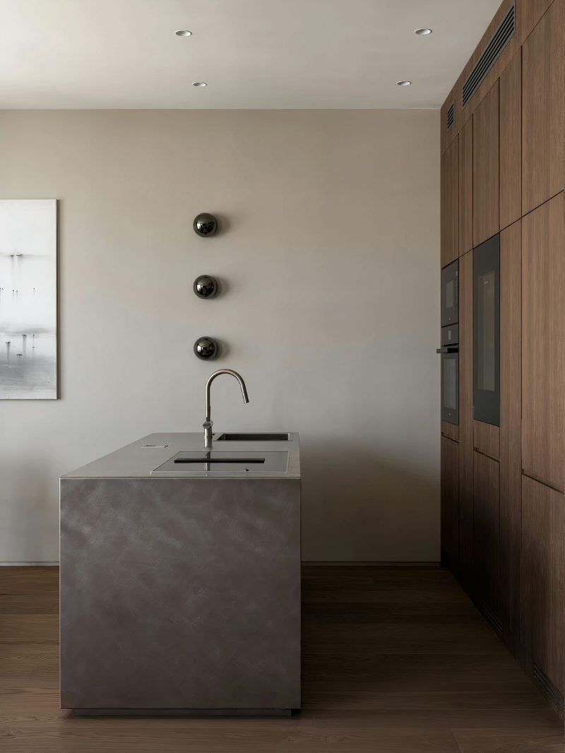 Stainless steel kitchen